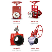 Red Valve Manual Pinch Valves
