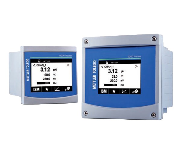 Process Controls Corporation - Mettler Toledo M300 WaterC/R 2-CH ½ DIN Transmitter (4-Wire)