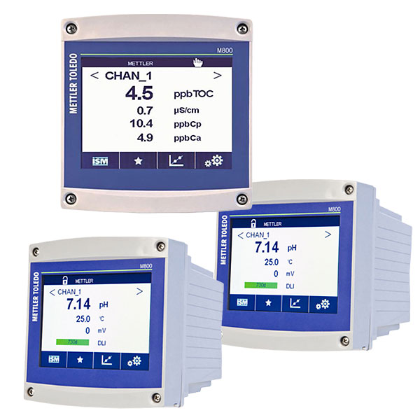 Process Controls Corporation - Mettler Toledo M800 Pure Water Transmitters